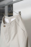 The Hem Darts Pants - Beige