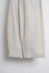 The Hem Darts Pants - Beige