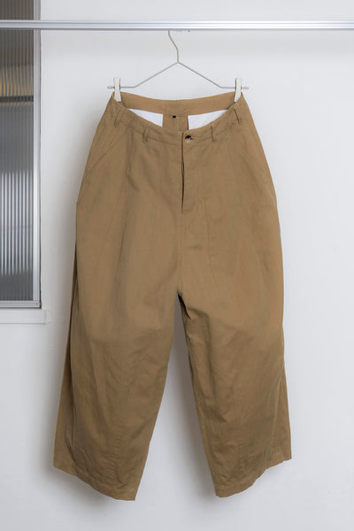 The Hem Darts Pants - Camel