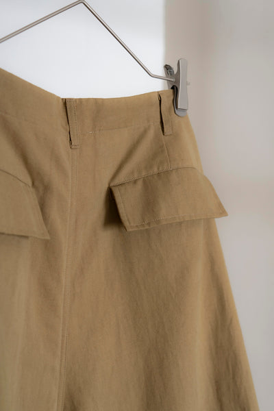 The Hem Darts Pants - Camel