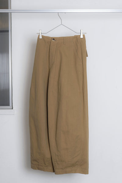 The Hem Darts Pants - Camel