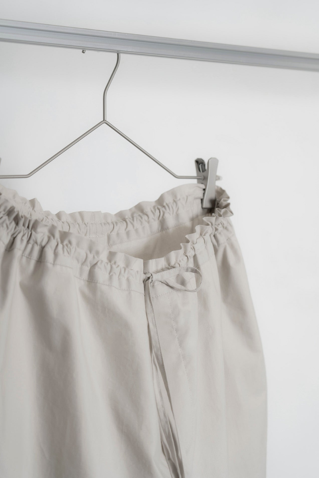 The Easy Drawstring Pants - Beige