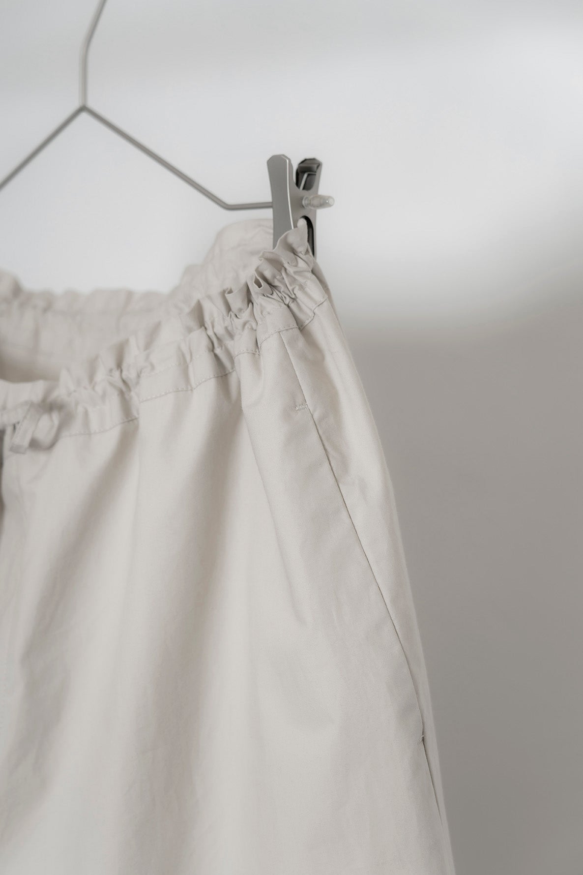 The Easy Drawstring Pants - Beige