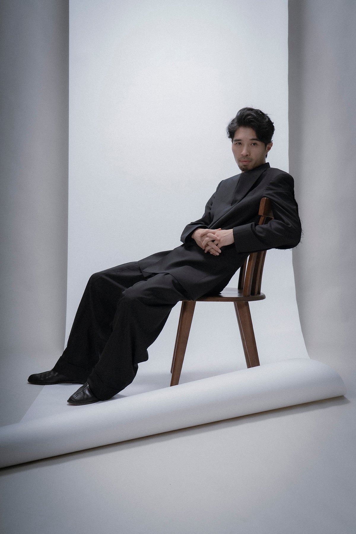 The Frayed Trousers - Black