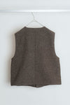 The Gardener Vest - Dark Roasted Coffee