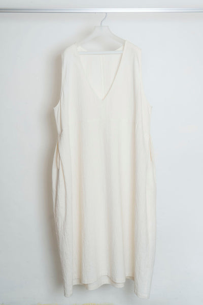 The Linen Dress - White