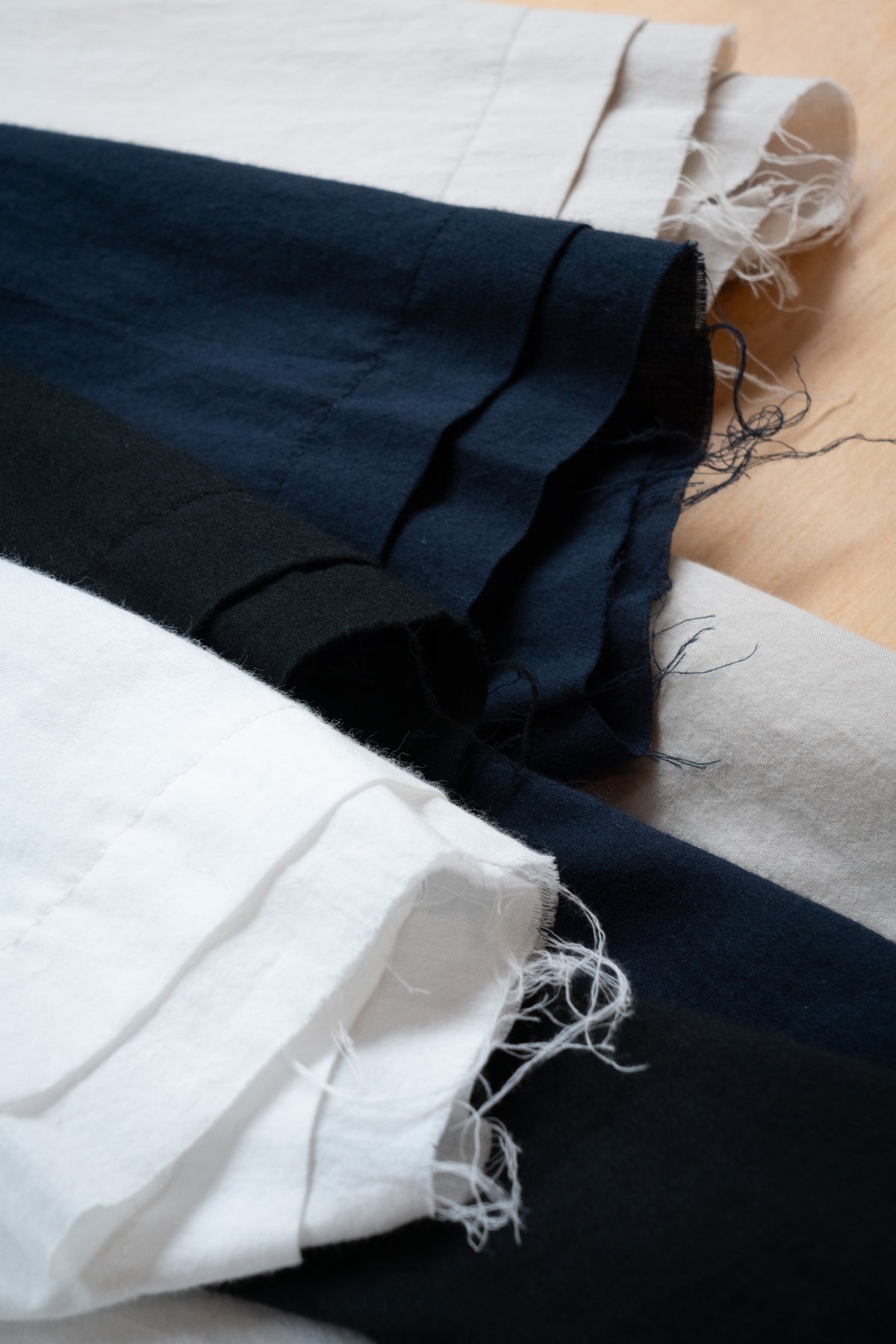 The Frayed Layer Top - Ink