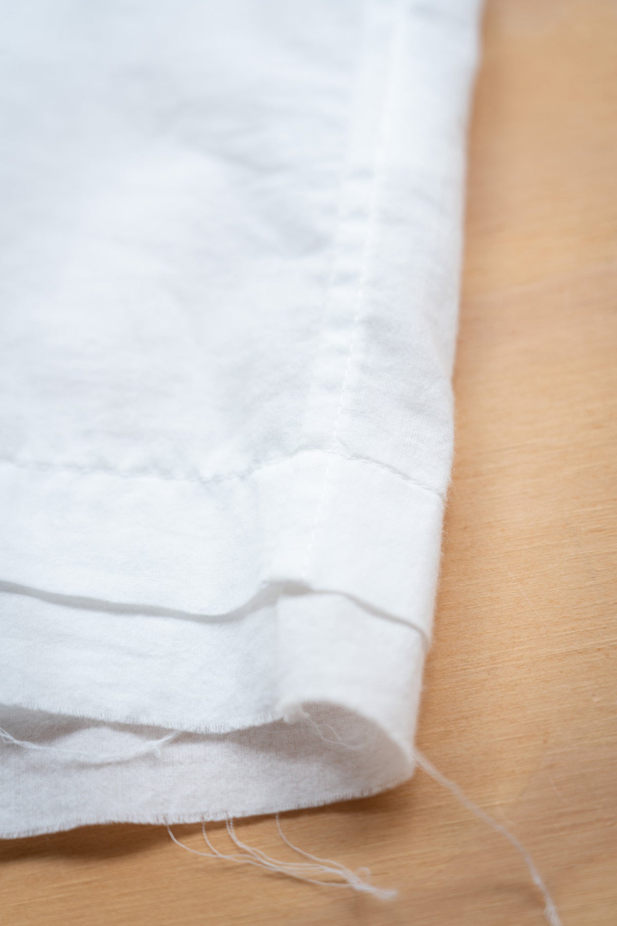 The Frayed Layer Top - White