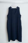 The Linen Dress - Navy