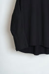 The L/S Dolman Sleeve Top - Black