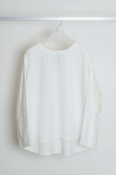 The L/S Dolman Sleeve Top - White