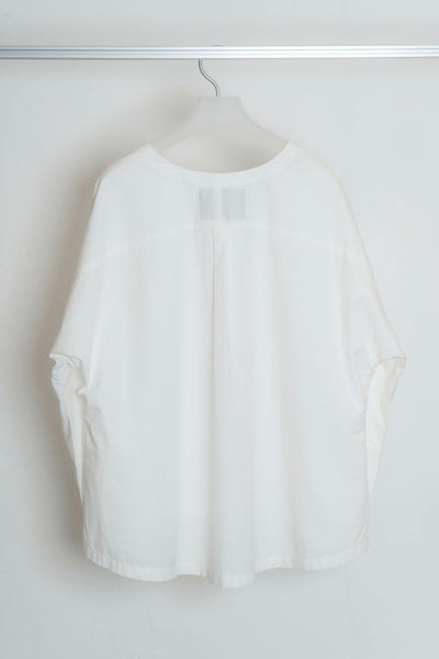 The L/S Dolman Sleeve Top - White