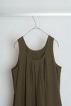 The Midi Dress - Miltary Green