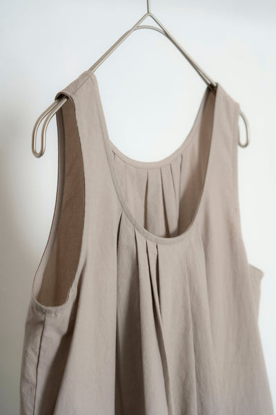 The Midi Dress - Taupe