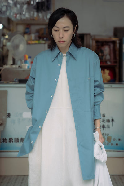 The Pocket Shirt - Slate Blue