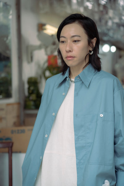 The Pocket Shirt - Slate Blue