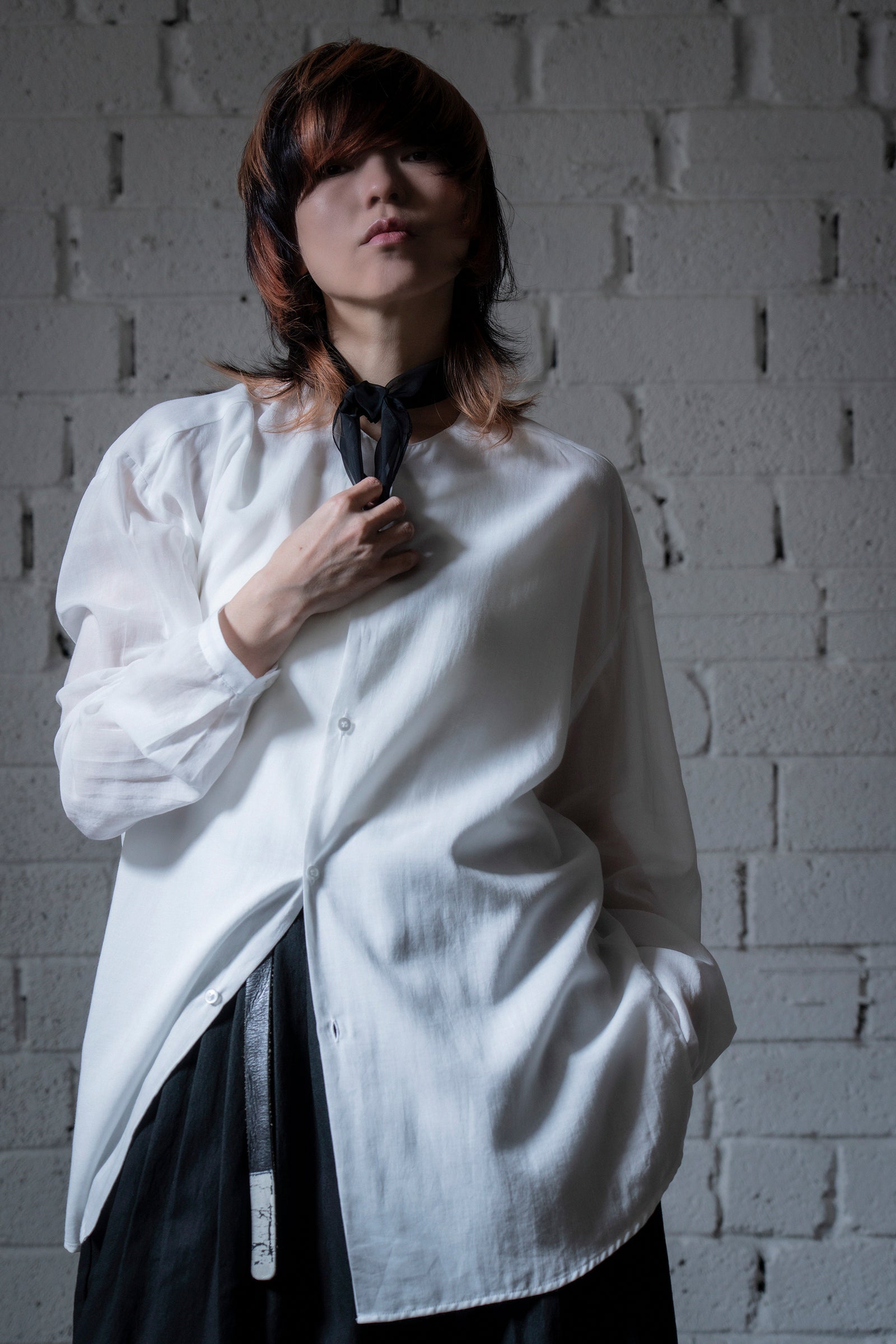 The Organza Scrunchie - Black