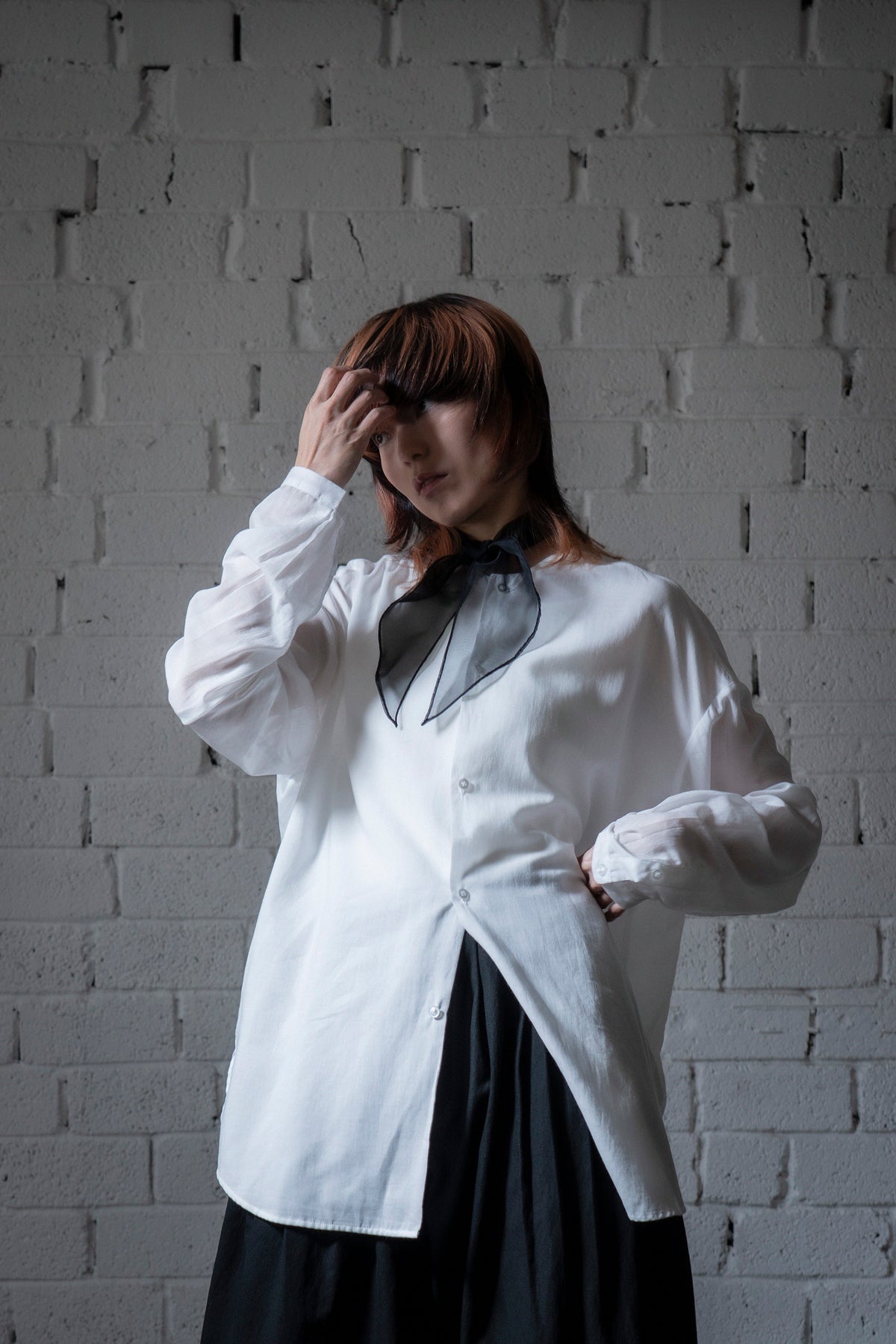 The Organza Scrunchie - Black