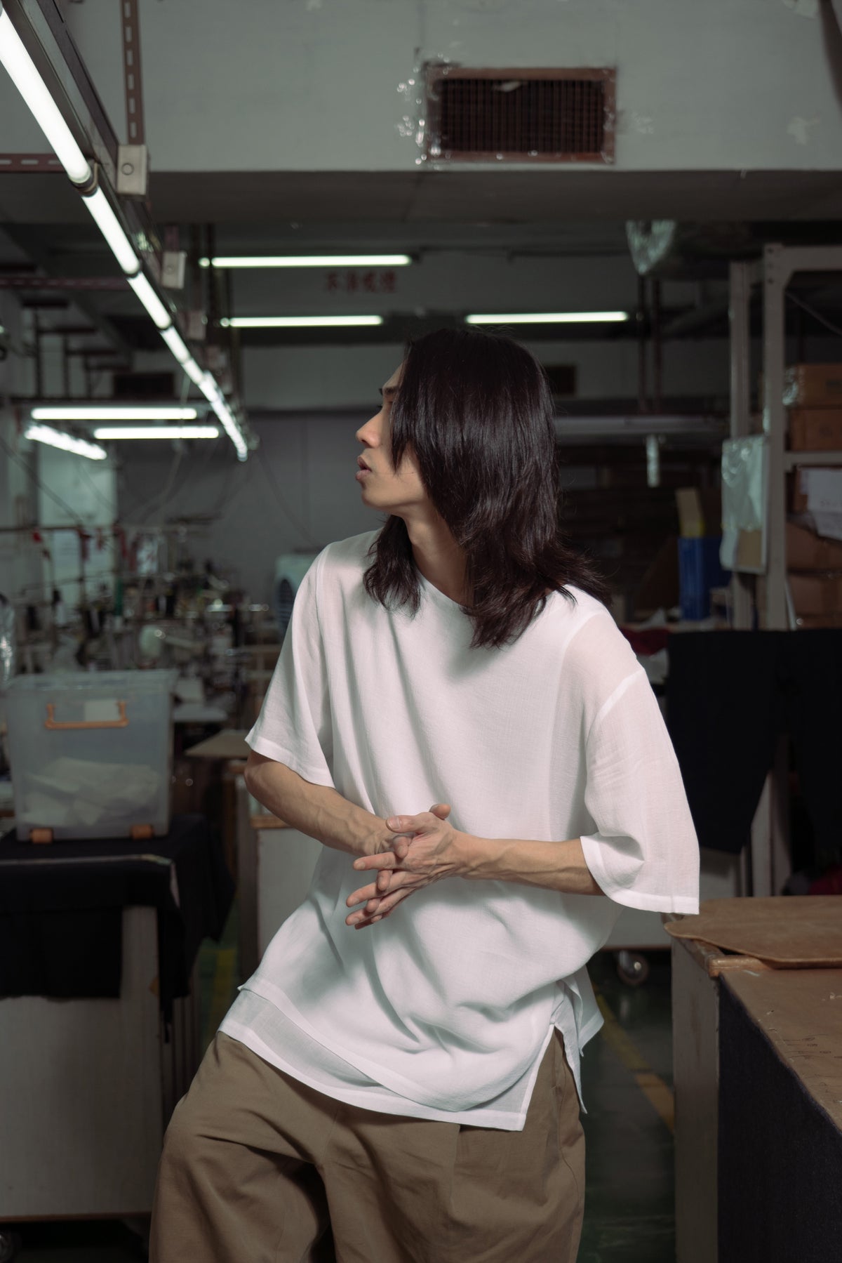 The Layer Top - White