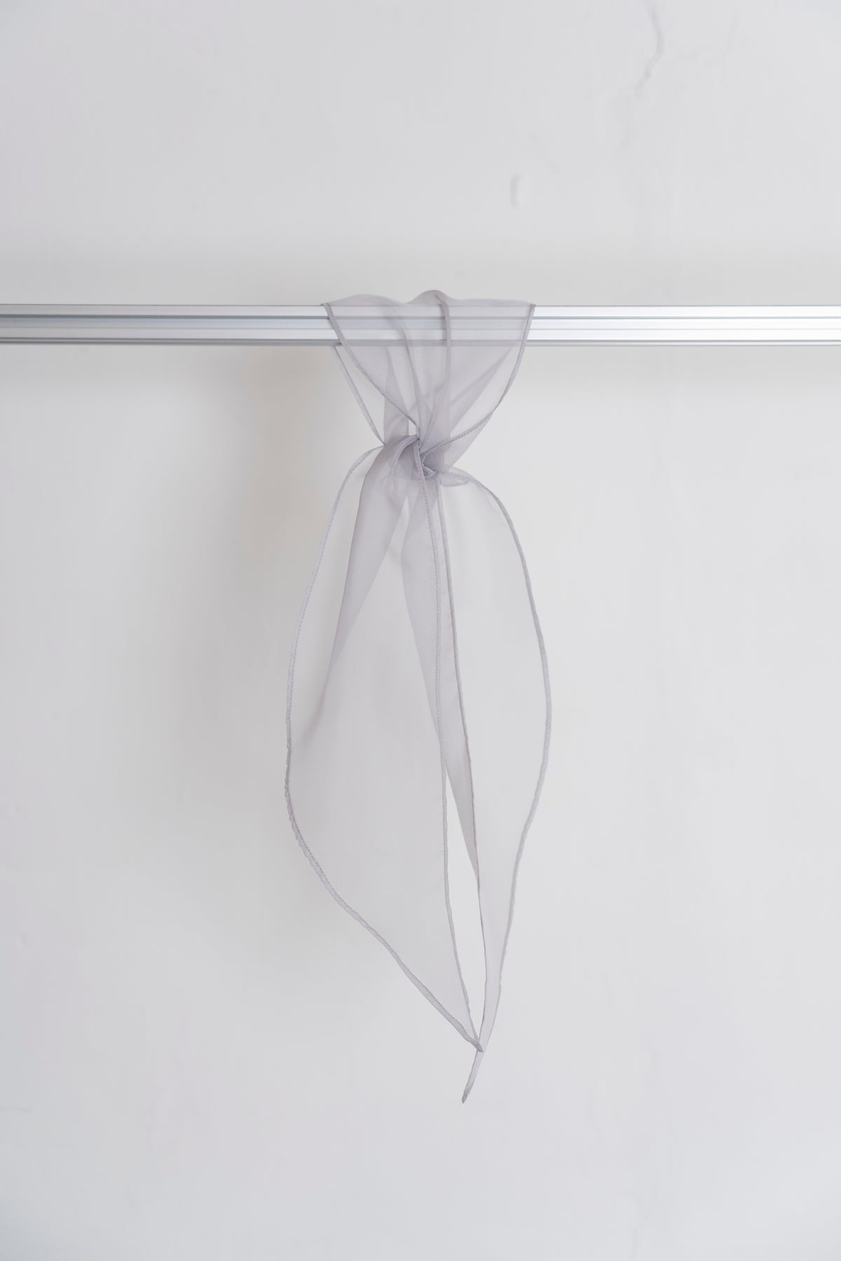 The Organza Scrunchie - Silver