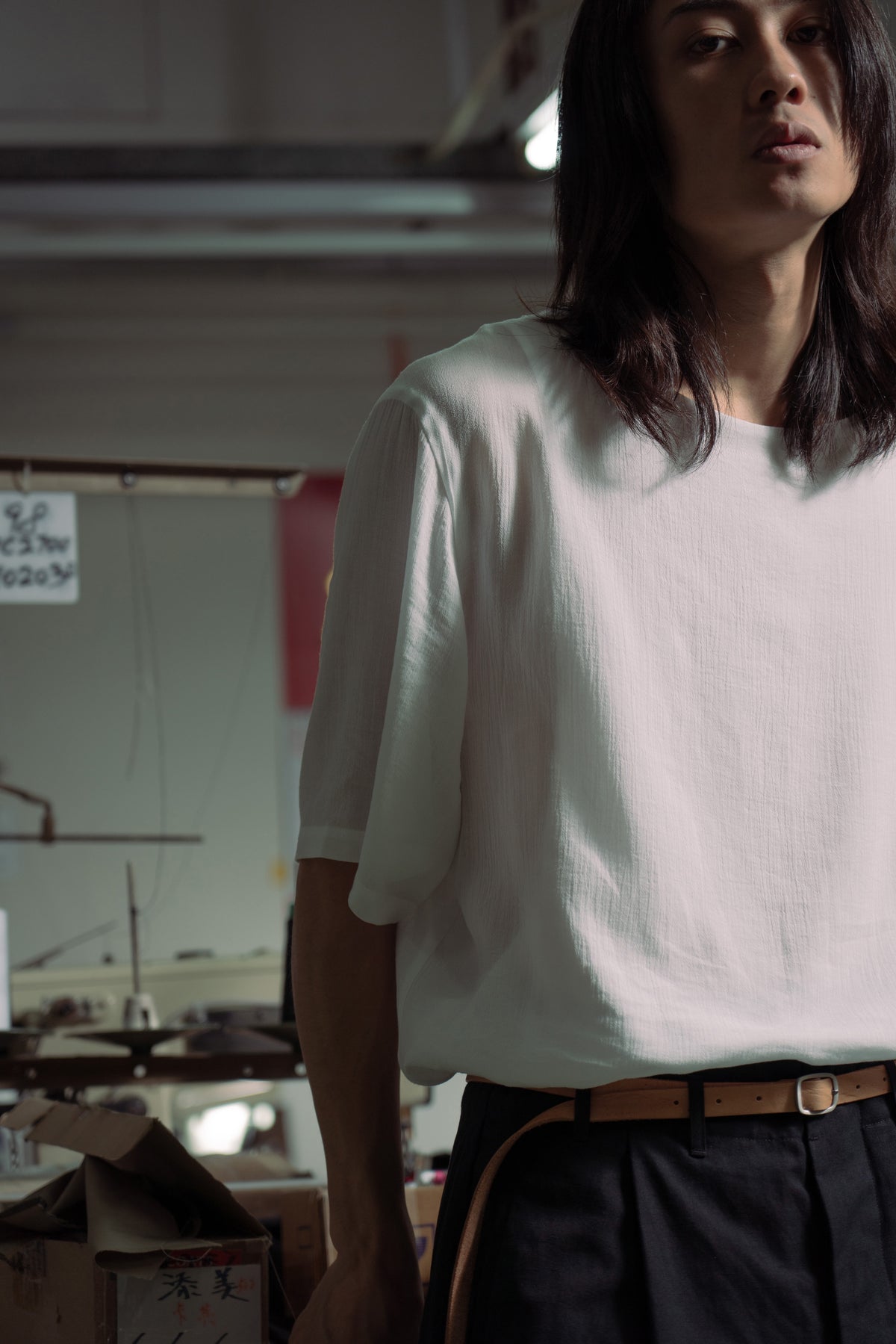 The Layer Top - White