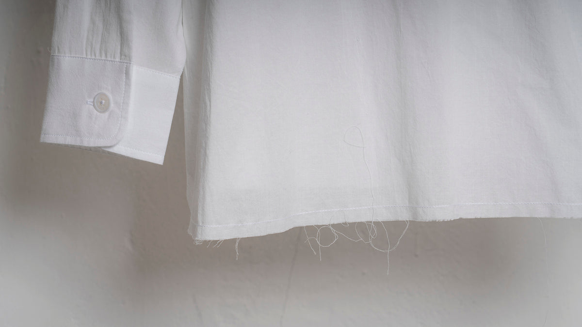 The Author Shirt Jacket - White