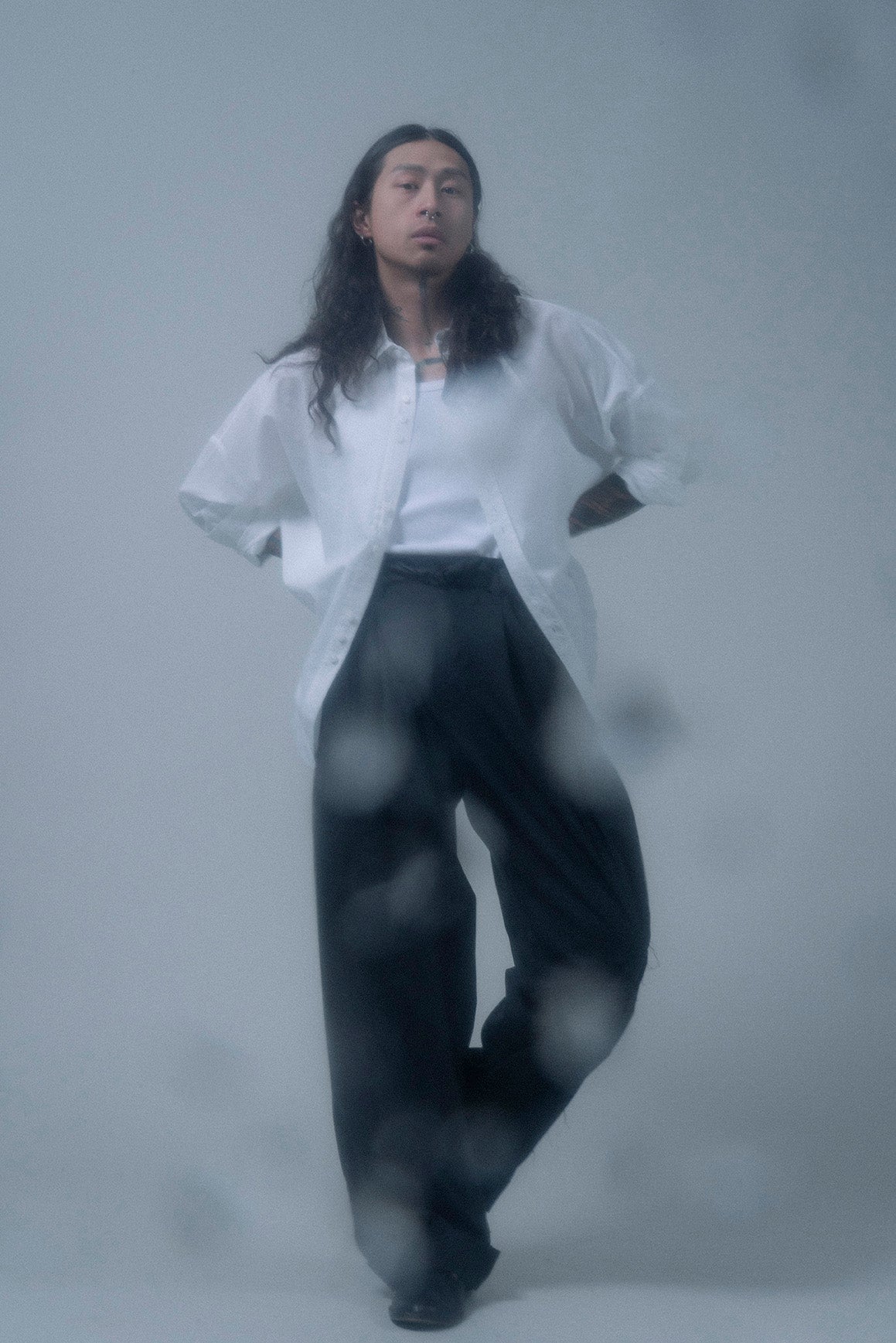 The Frayed Shirt - White