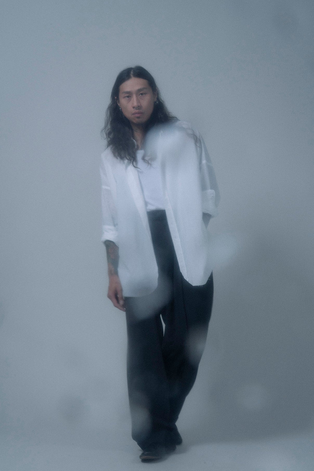 The Frayed Shirt - White