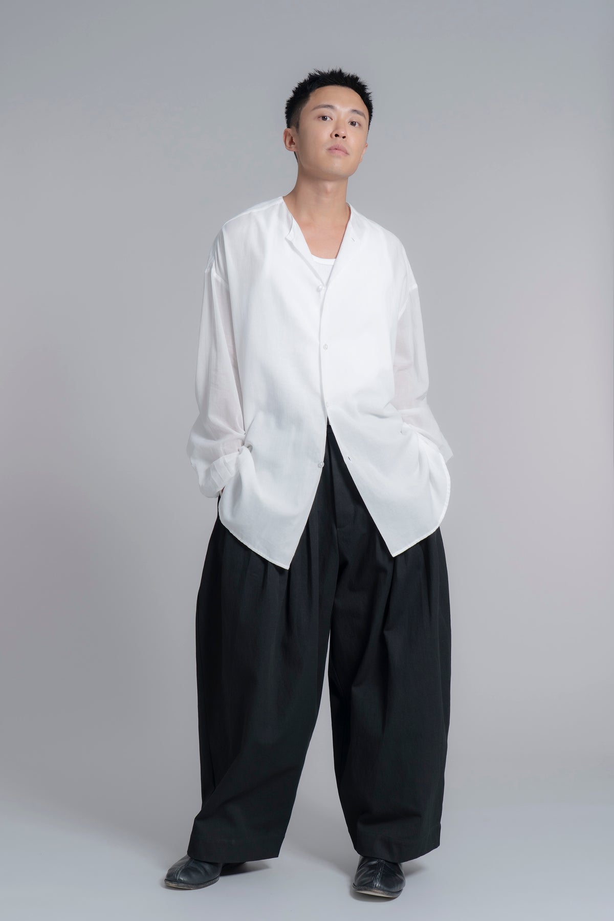 The Pleaty Trousers - Black