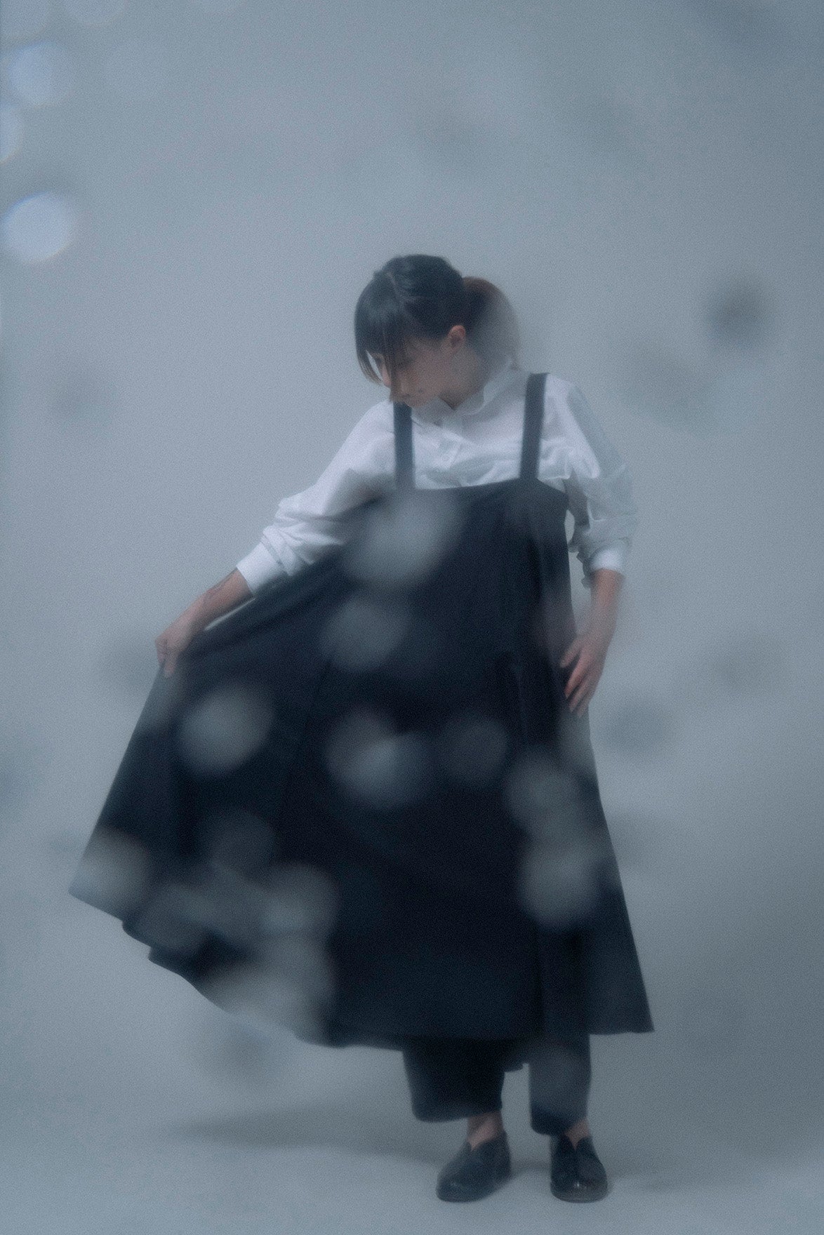 The Suspender Dress - Black