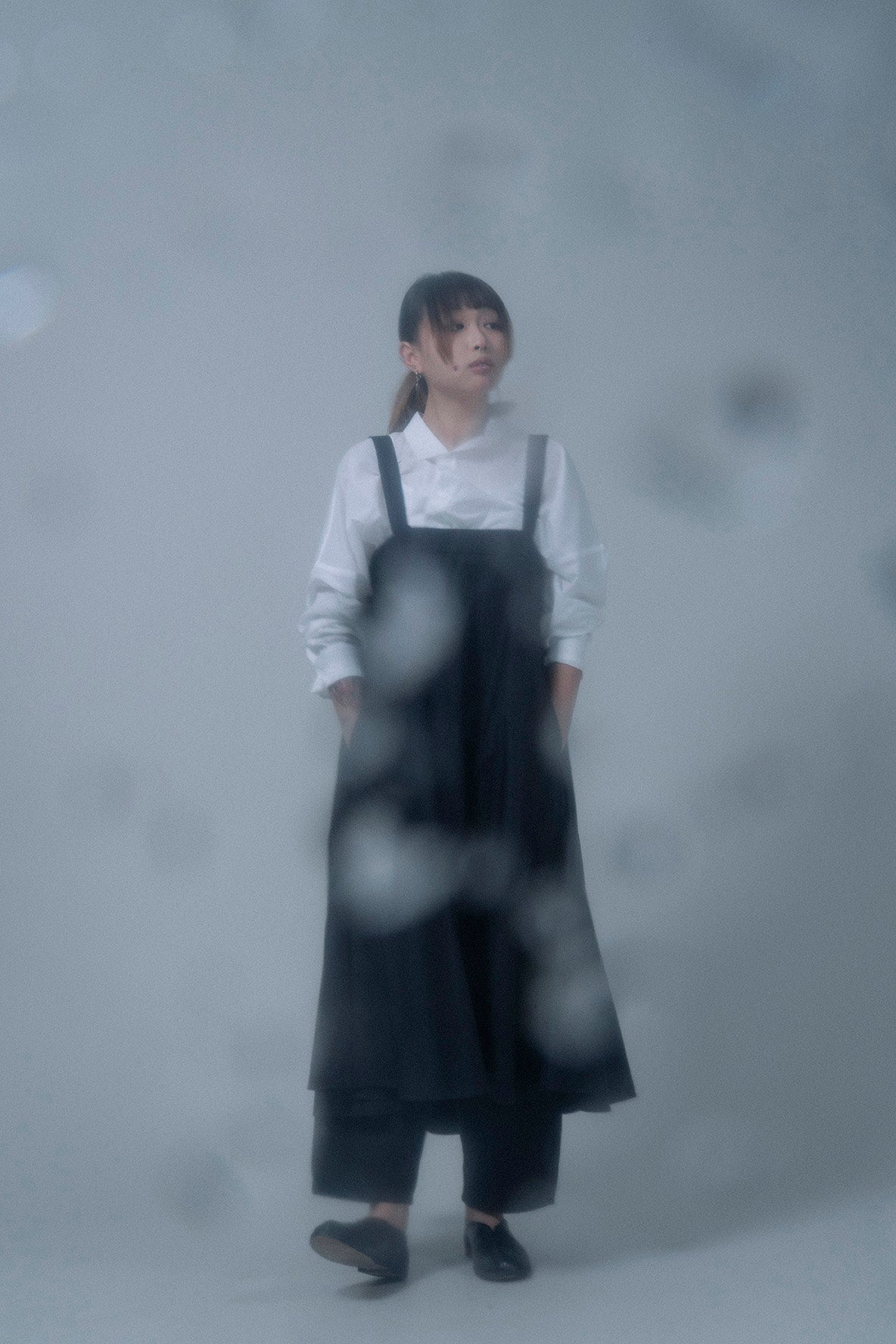 The Suspender Dress - Black