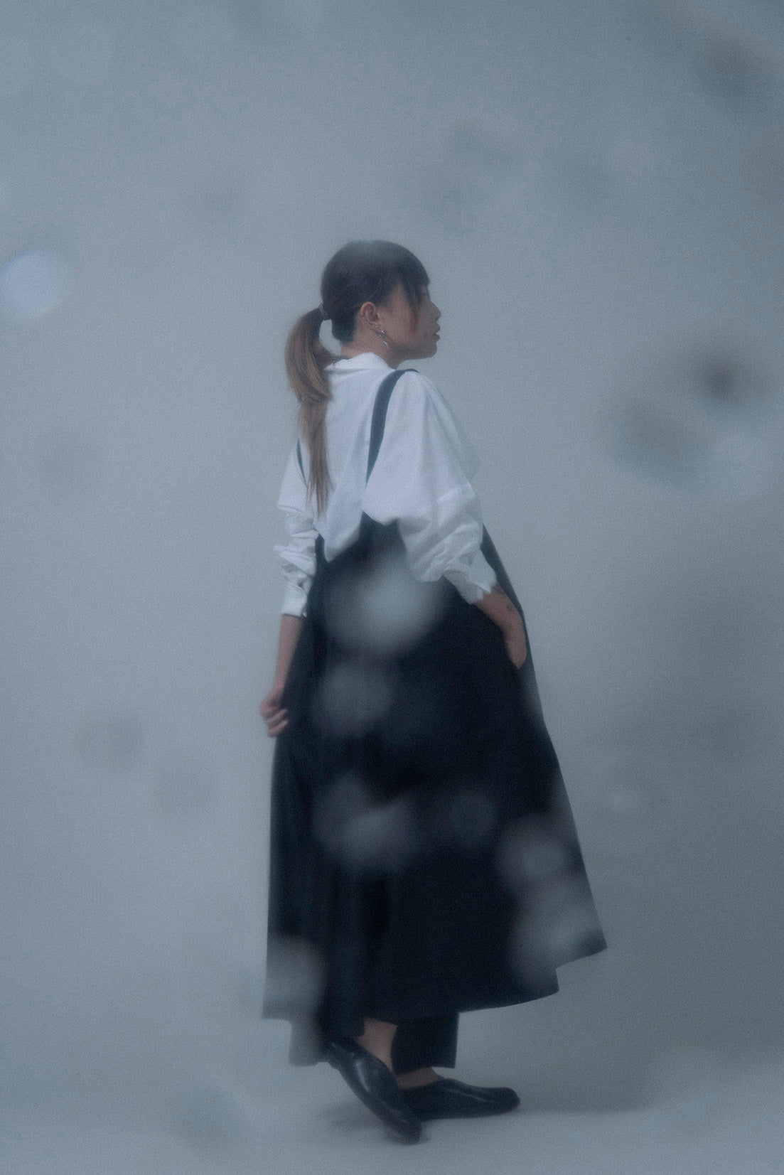 The Suspender Dress - Black