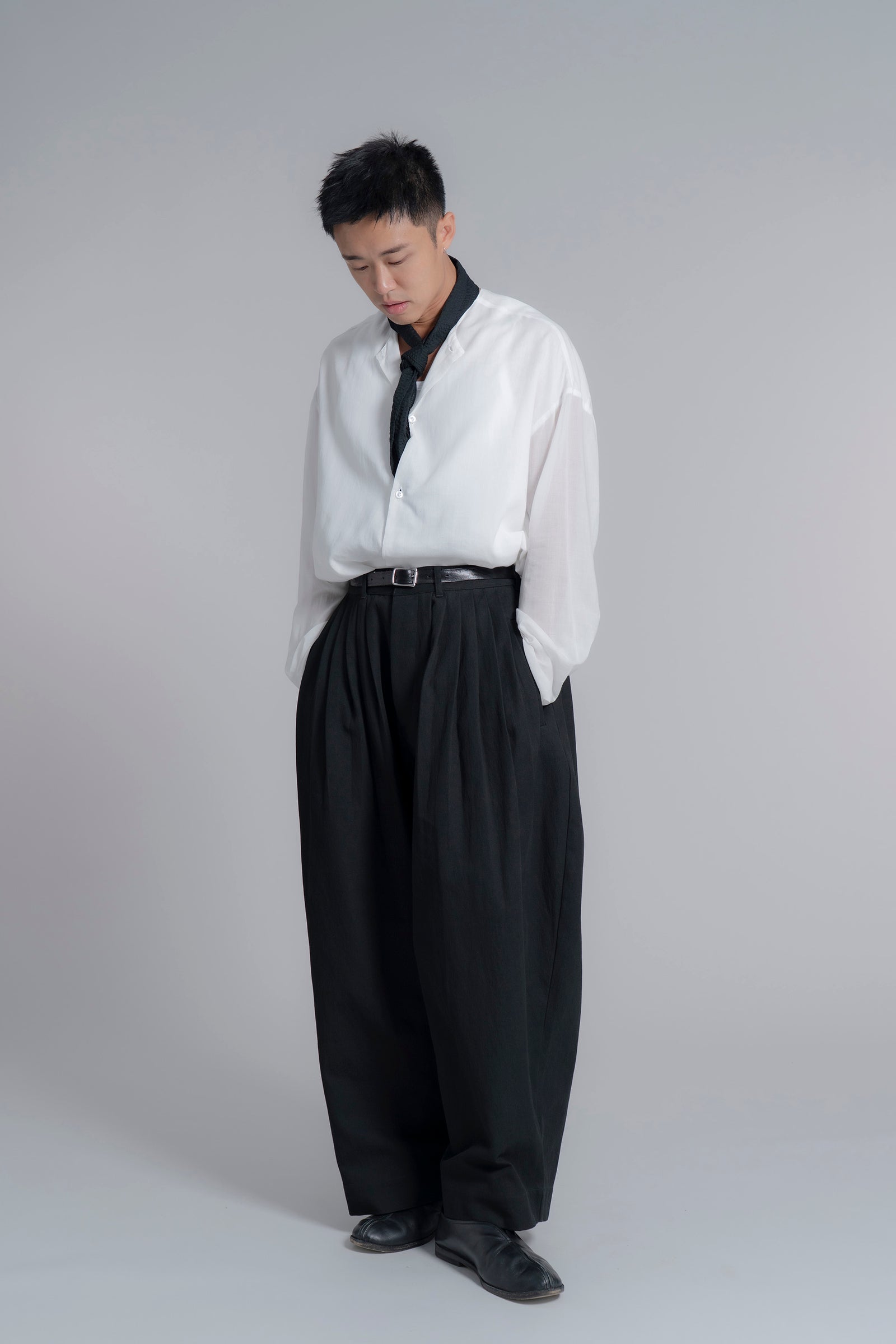 The Pleaty Trousers - Black