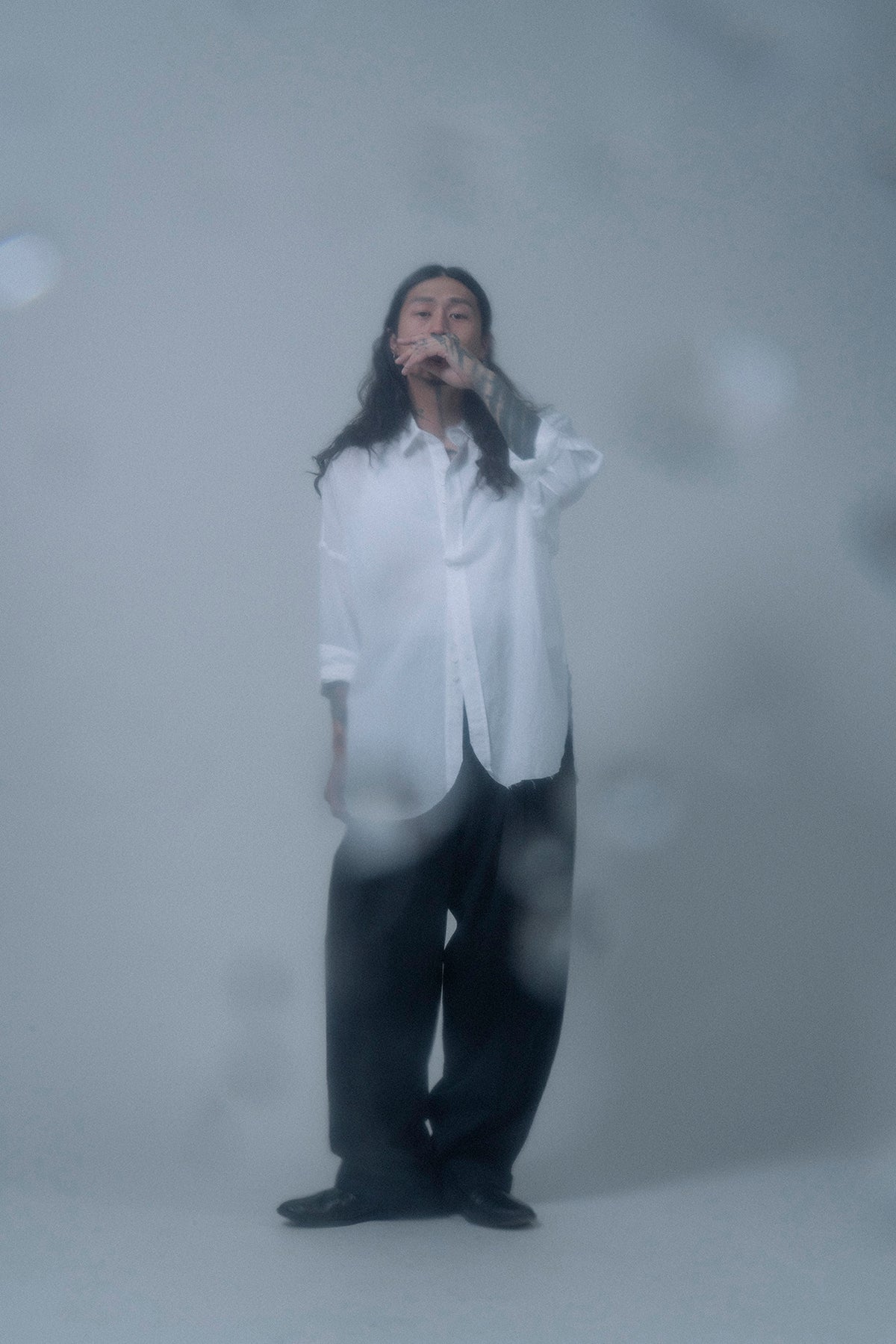 The Frayed Shirt - White