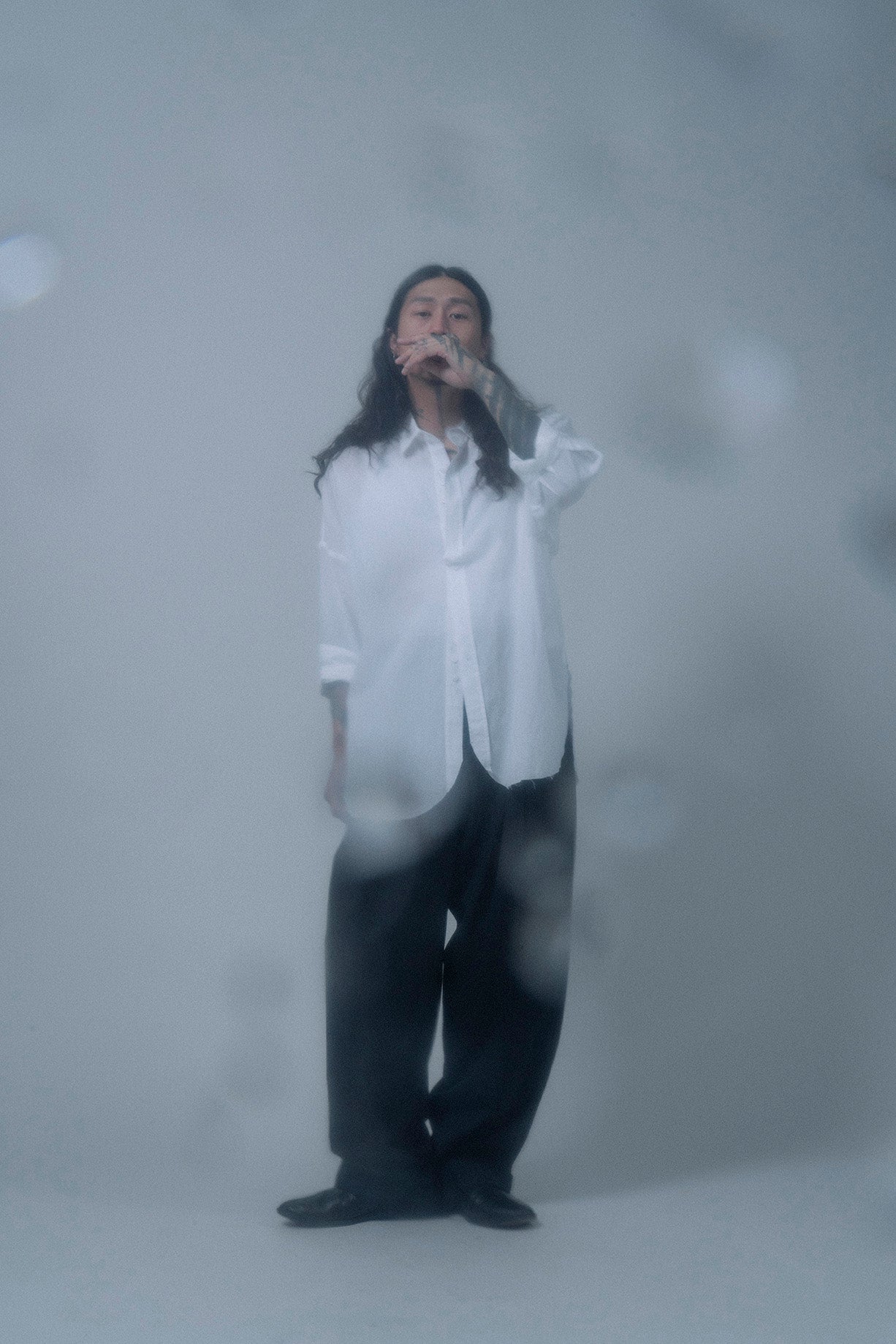 The Frayed Shirt - White