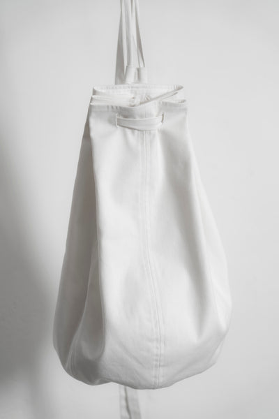 The Canvas Duffle - White