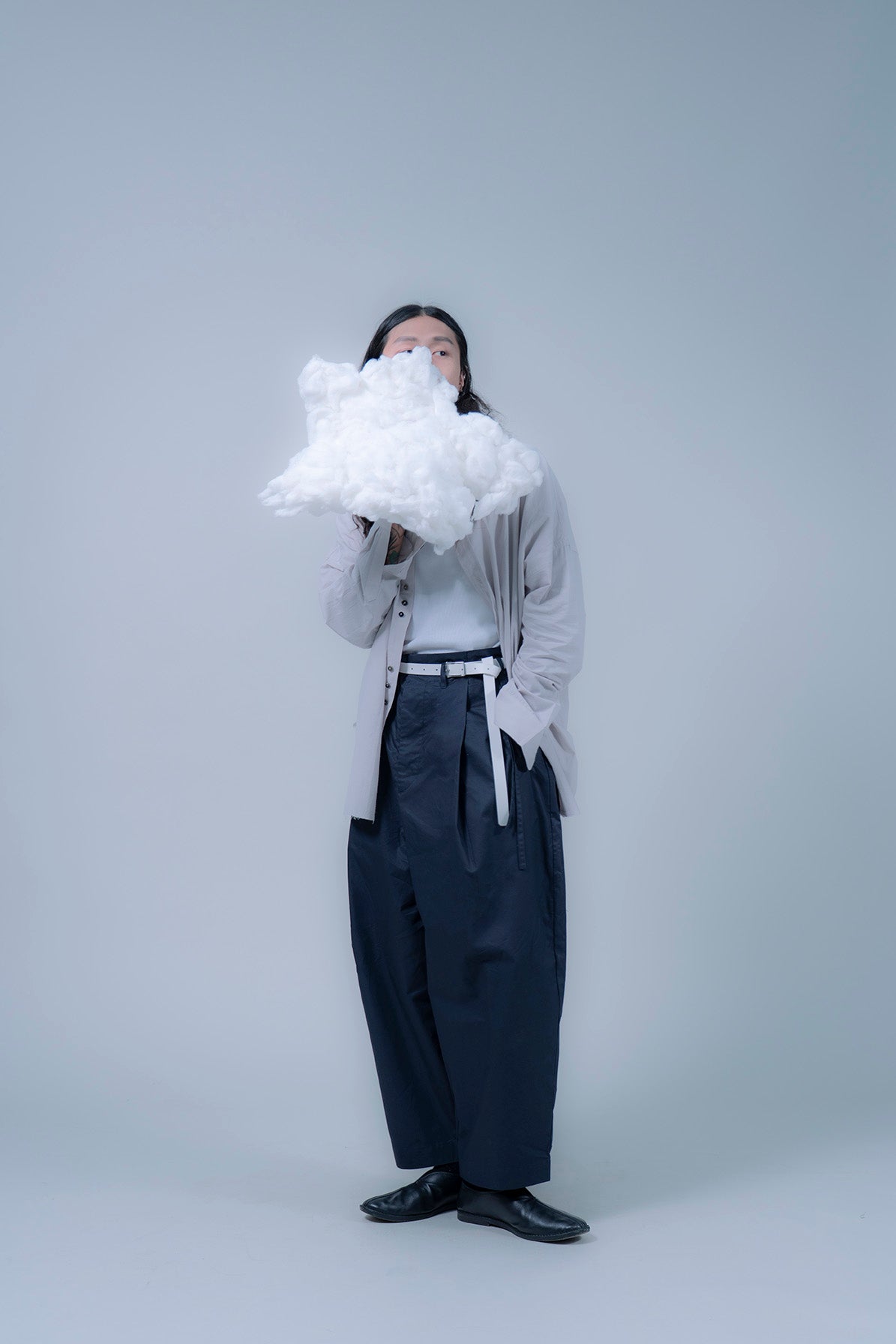 The Frayed Shirt - Gray