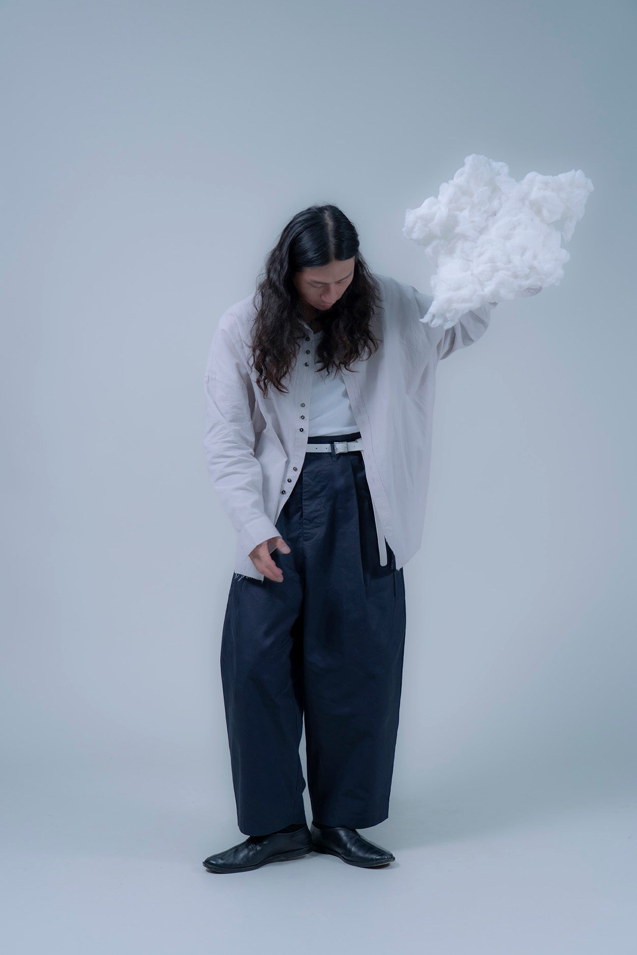 The Frayed Shirt - Gray