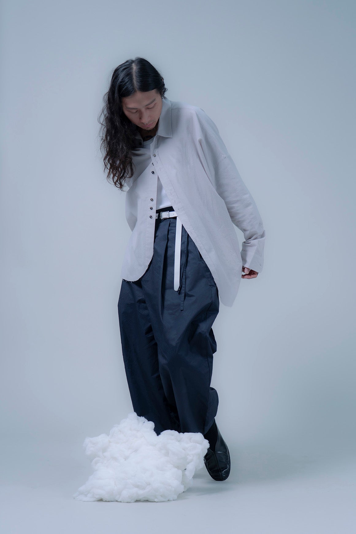 The Frayed Shirt - Gray