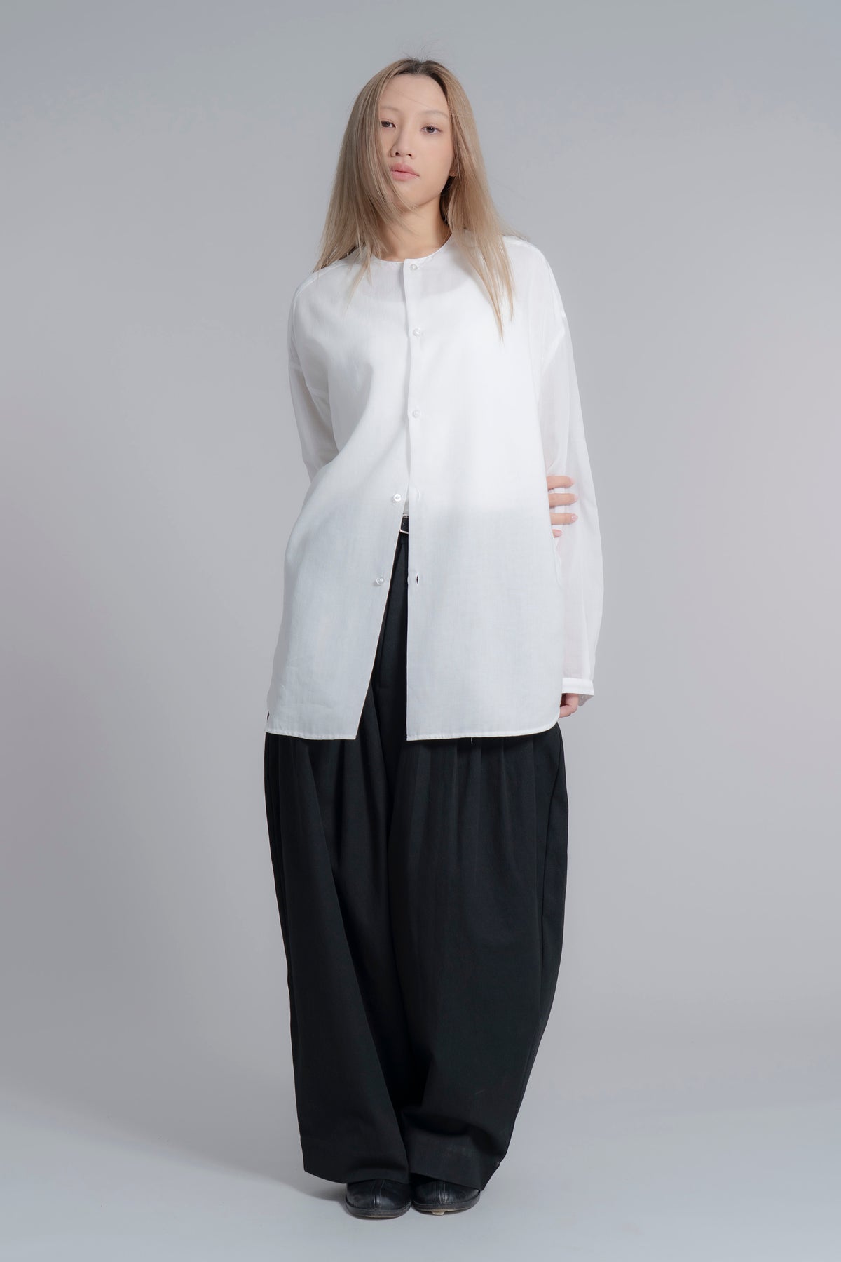 The Pleaty Trousers - Black