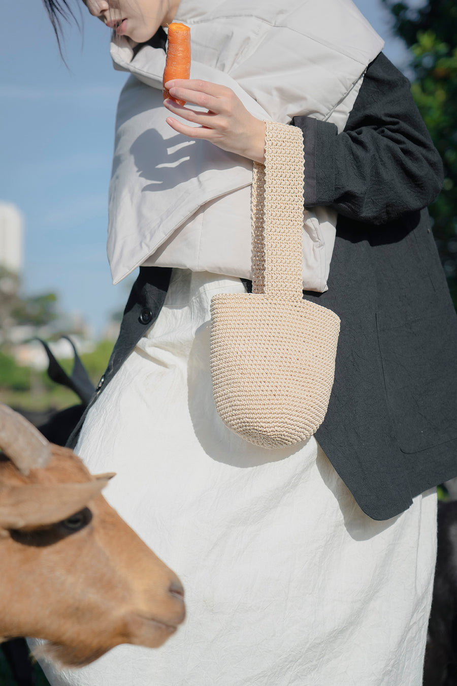 The Lamby Pouch - Ivory