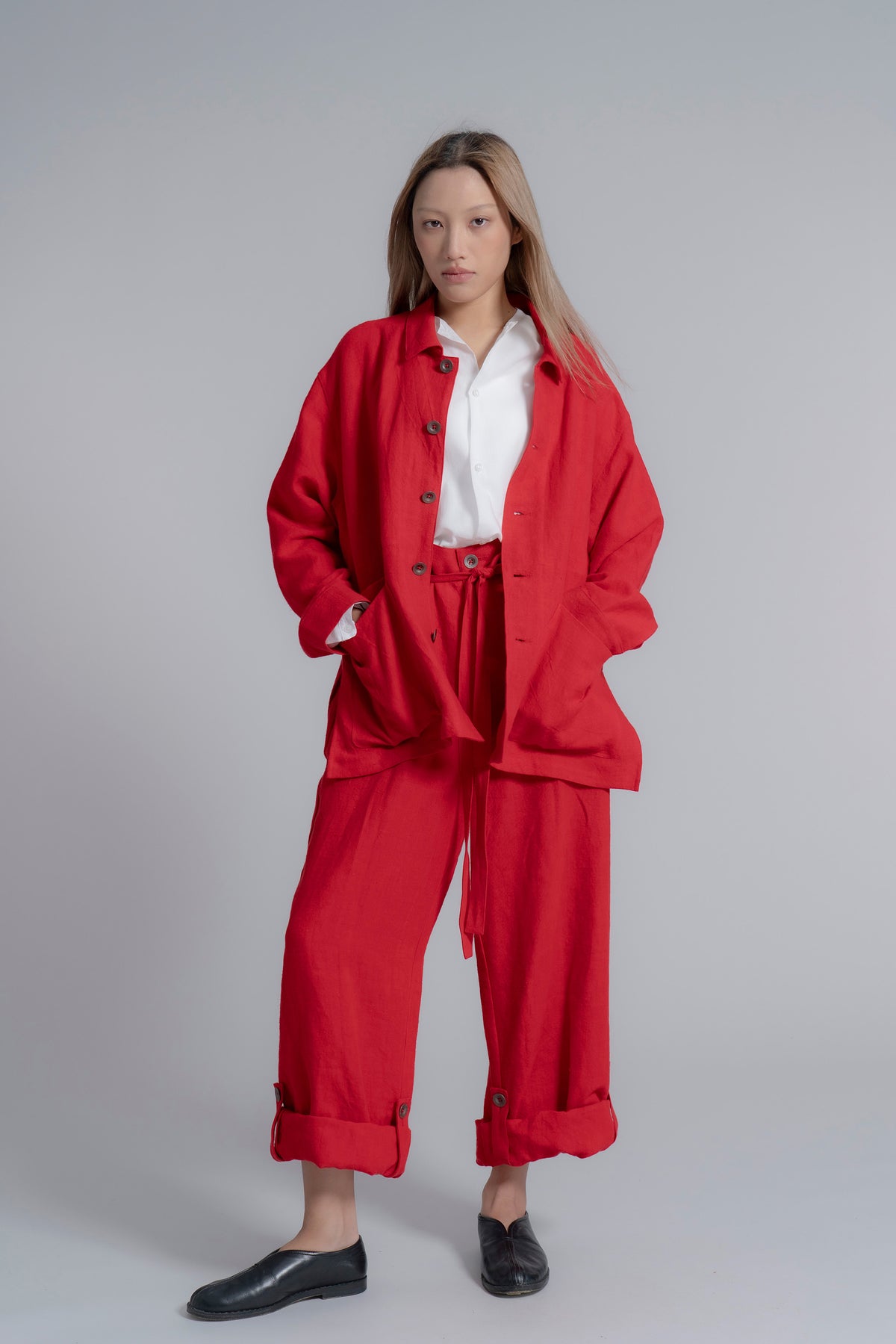 The Carpenter Pants - Rouge