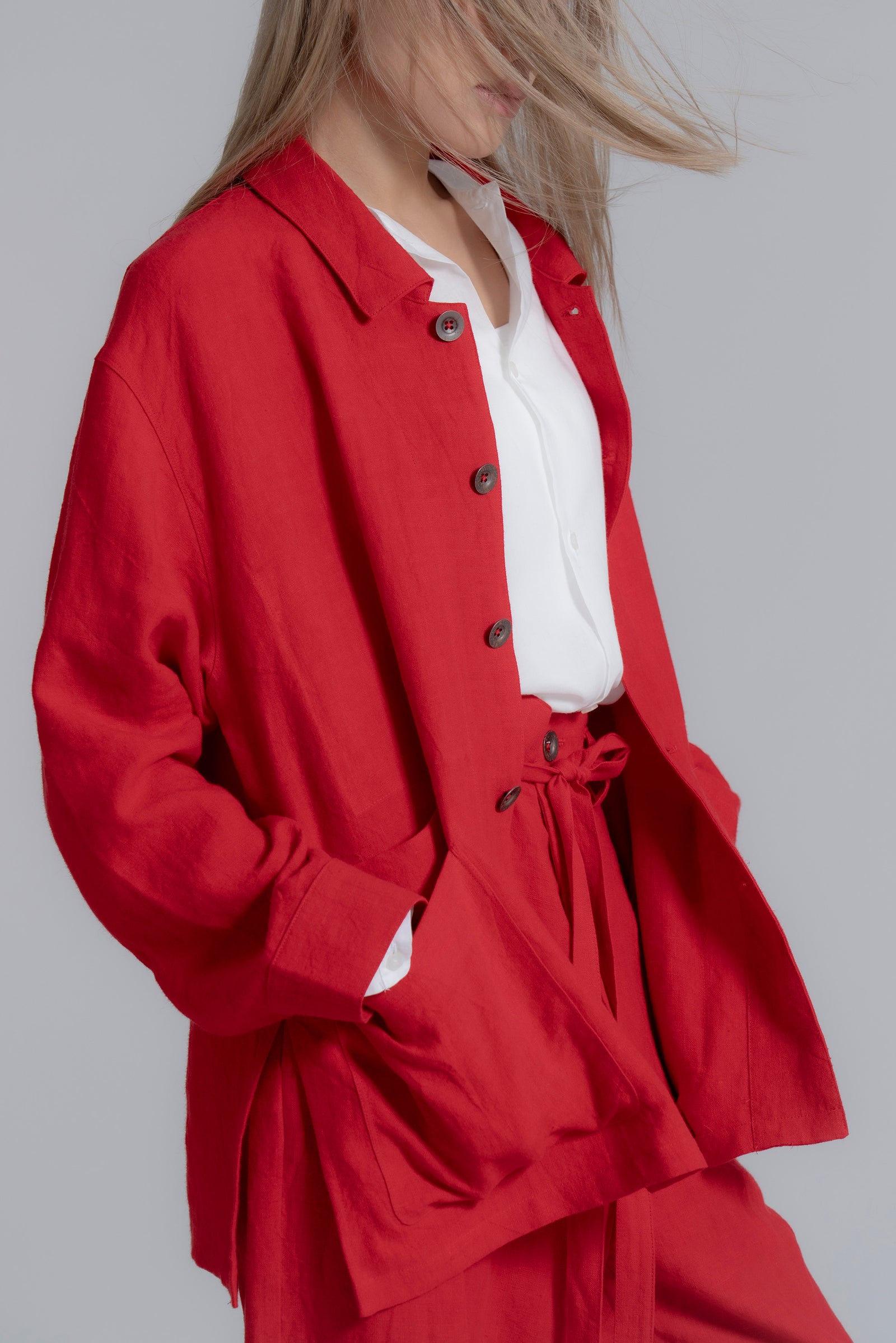 The Carpenter Jacket - Rouge