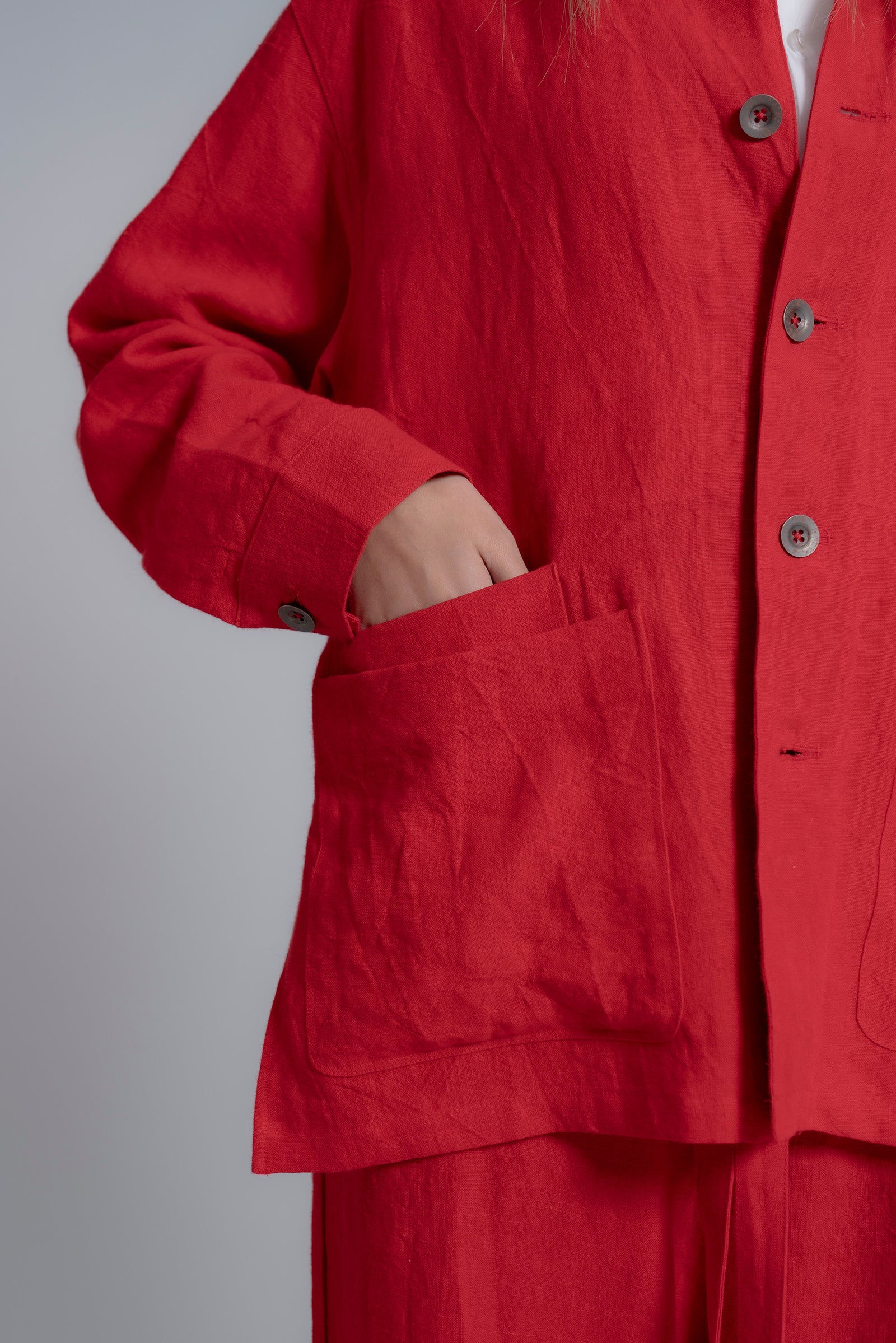 The Carpenter Jacket - Rouge