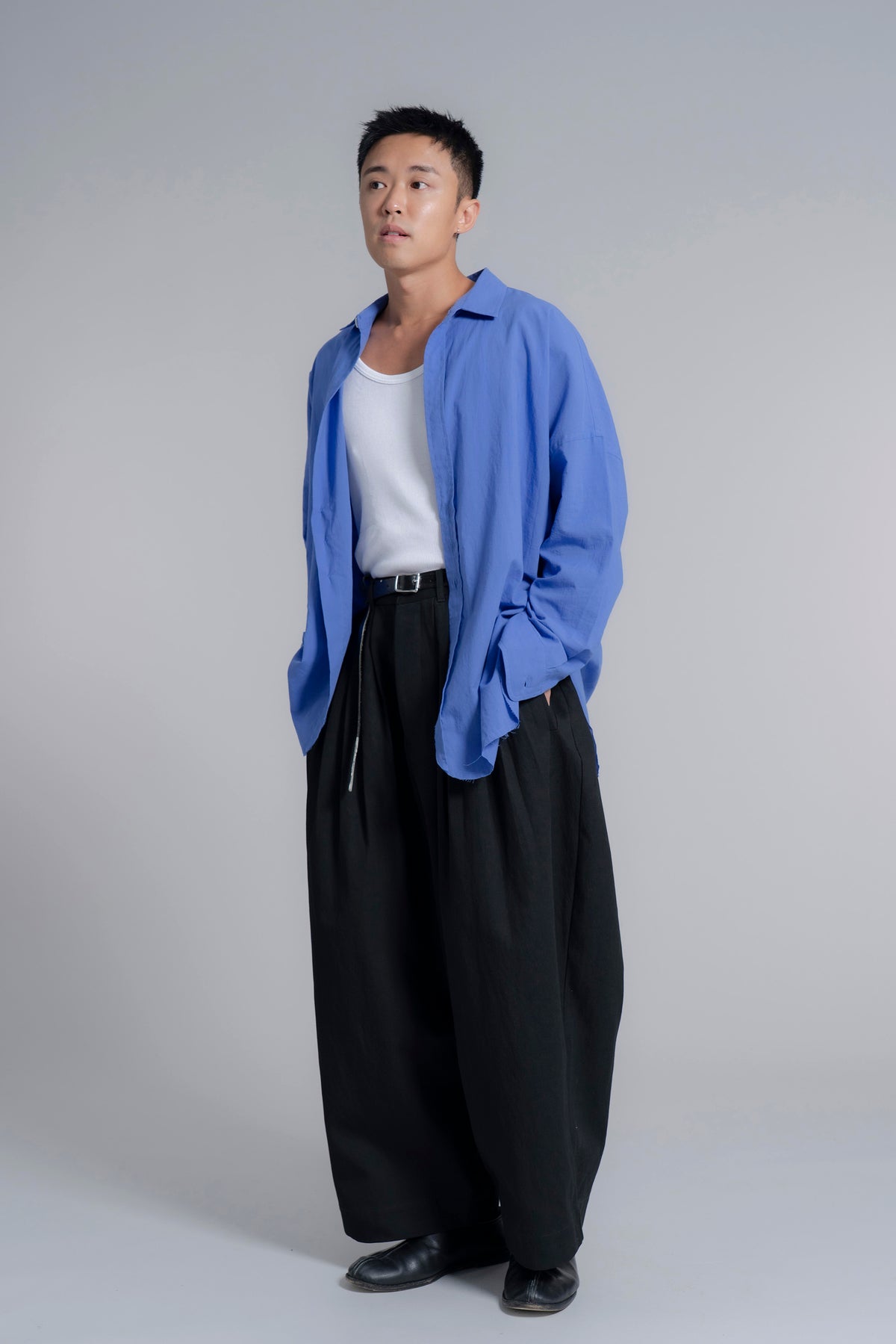 The Pleaty Trousers - Black