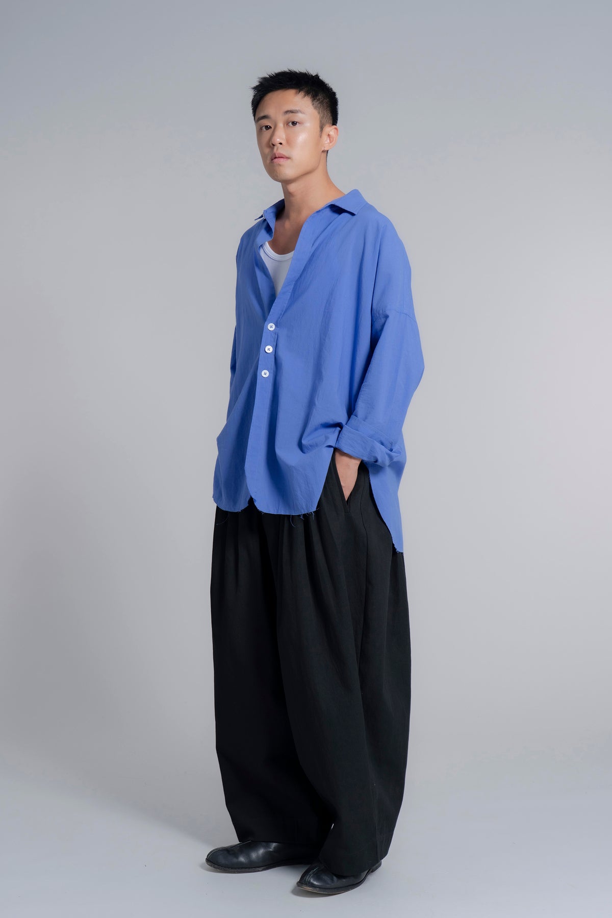 The Pleaty Trousers - Black
