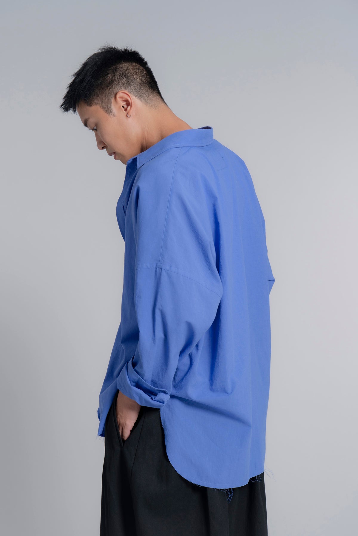 The Author Shirt Jacket - Blue
