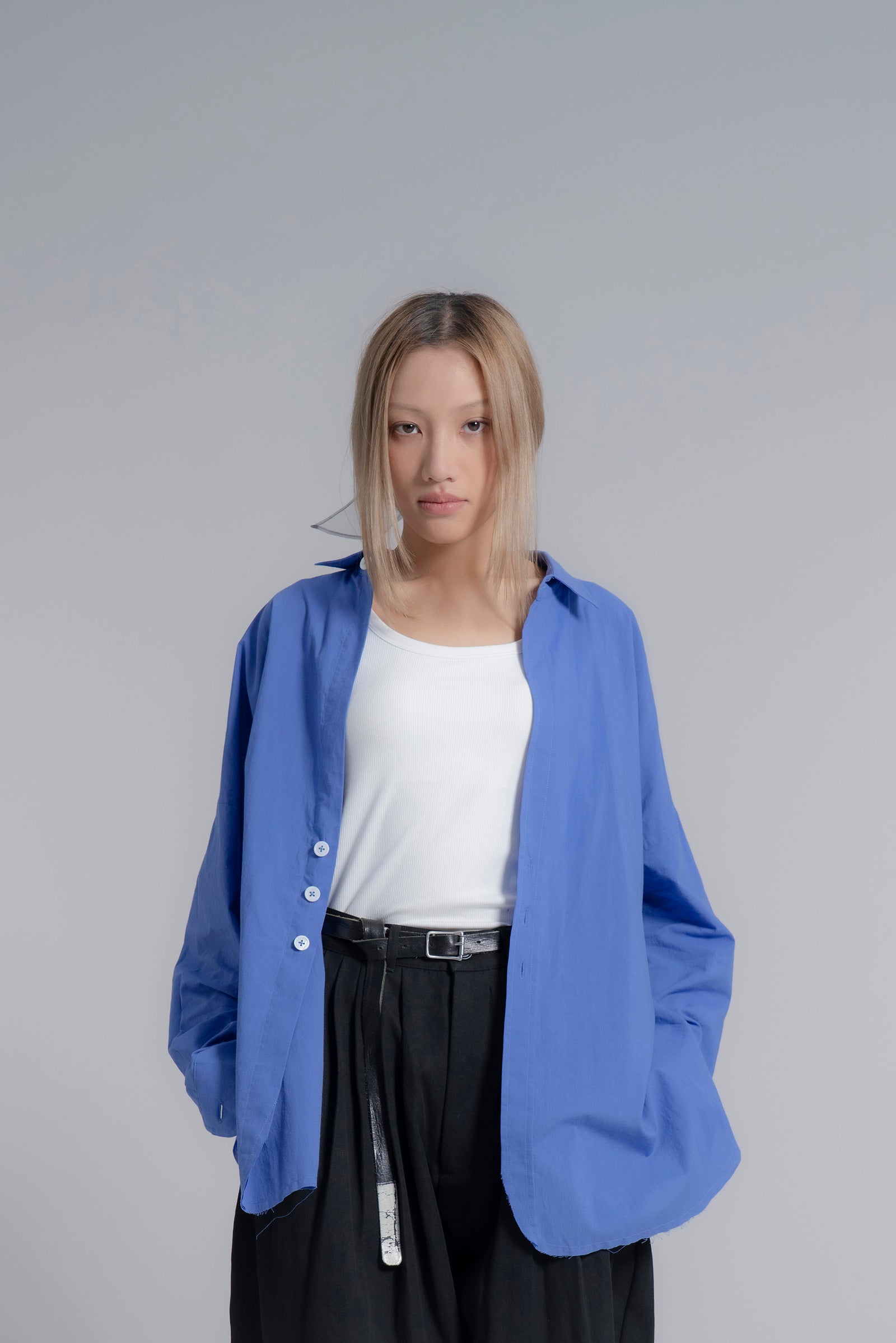 The Author Shirt Jacket - Blue
