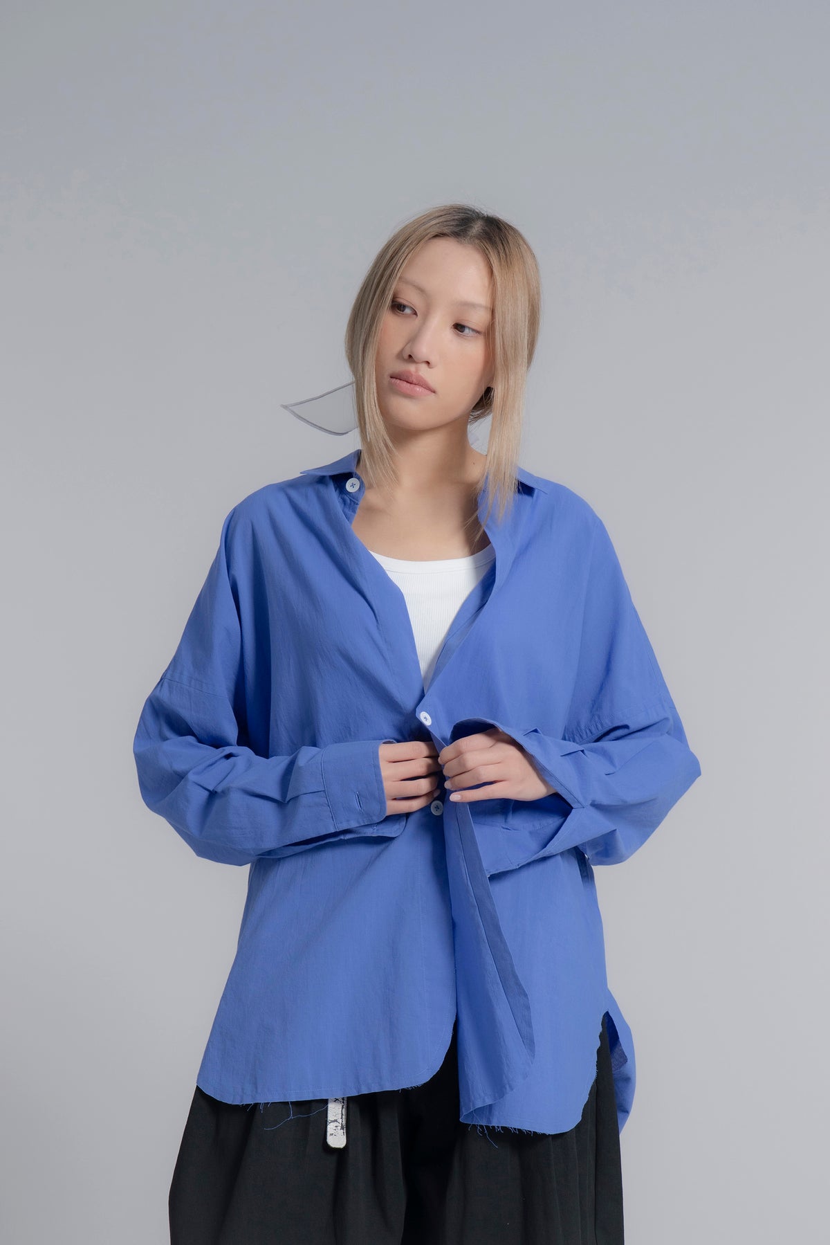 The Author Shirt Jacket - Blue