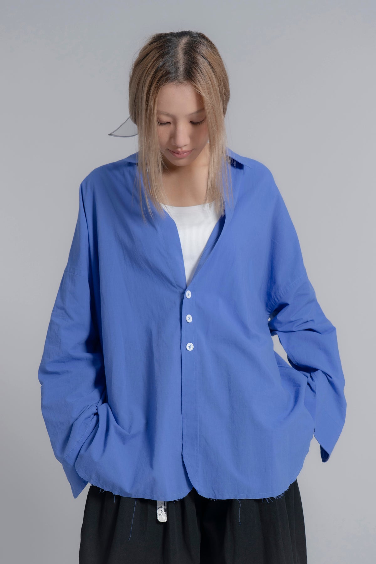 The Author Shirt Jacket - Blue